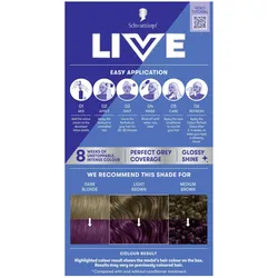 2x Schwarzkopf, Haarfarbe, Haarcoloration Intese Coulour U69 Amethyst Chrome (Amethyst Chrome, U69, Violett)