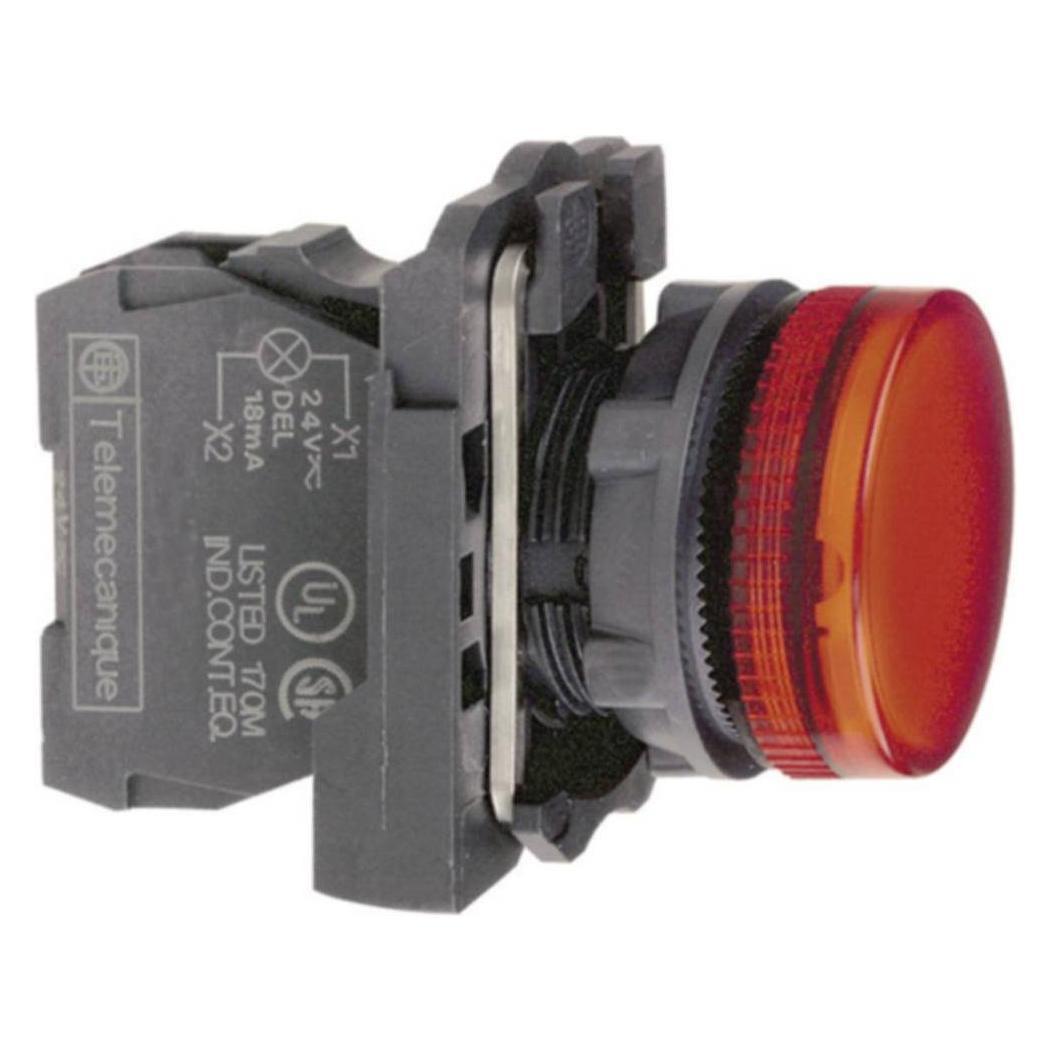 Schneider Electric Leuchtmelder LED 240VAC weiß XB5AVM1 (XB5AVM1)