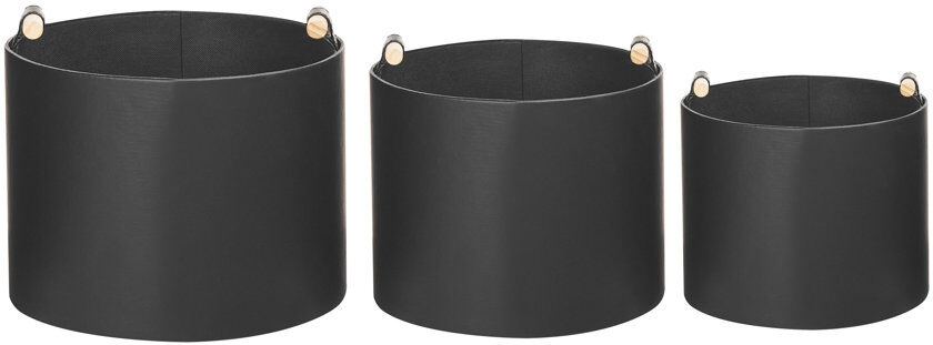 Brayden Studio ARAM Decorative Basket Black