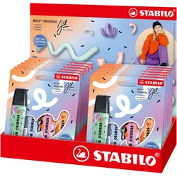 Stabilo, Marker, Boss By Ju 48erdisp 12 Etuis (48x)