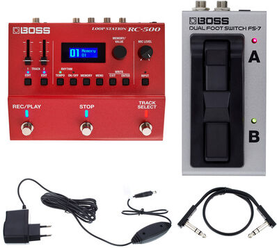 Boss RC-500 Loop Station Bundle Schwarz