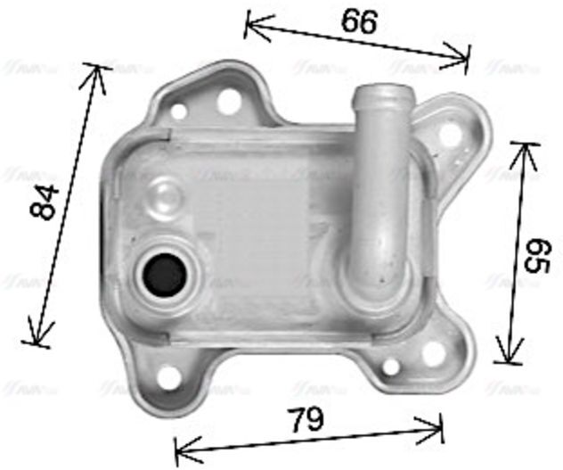 Ava Cooling Radiatore olio, olio motore OL3715