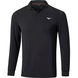 Mizuno Polo Temper, langarm , anthrazit