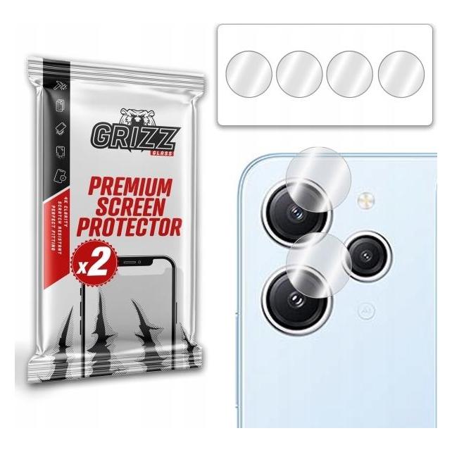 Grizz Glass Camera Glass HybridGlass Camera Xiaomi Redmi 12 (2 Stk., Xiaomi Redmi 12) (GRZ6266)