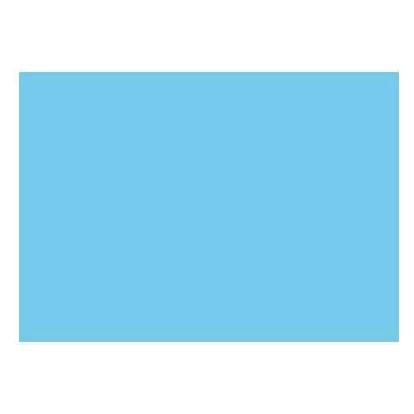Brunnen Karteikarte DIN A7 quer blanko blau 100 St./Pack. (A7, 180 g/m²) (102270030)
