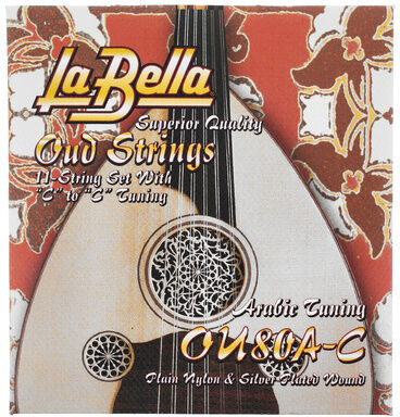 La Bella OU80A-C Oud Arabic C-C Tuning