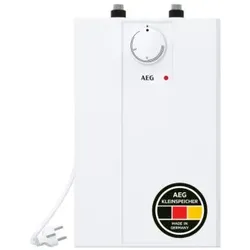 AEG HUZ 5 Basis Warmwasserspeicher 222162 Untertischmontage weiß, offen