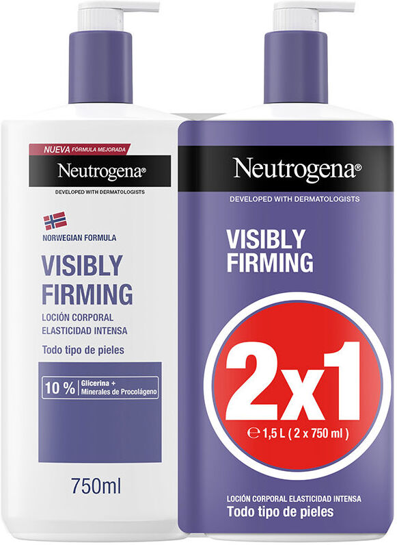 Neutrogena Visibly Firming loción elasticidad intensa pack 2 x 750 ml