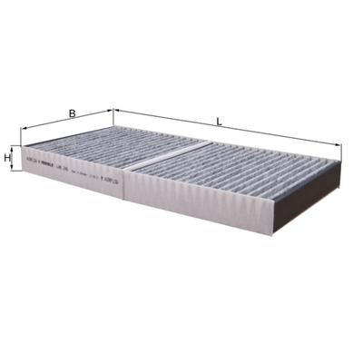 MAHLE Filter, Innenraumluft LAK 246 für Mercedes