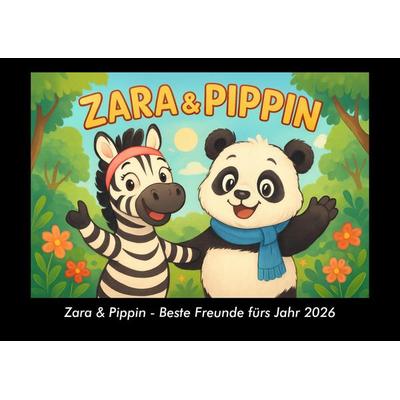 Zara & Pippin - Beste Freunde fürs Jahr 2026 Fotokalender DIN A3, Taschenbuch von Kevin Heber,Tobias Schmitt, Vero Kalender, 978-3-695-41877-0