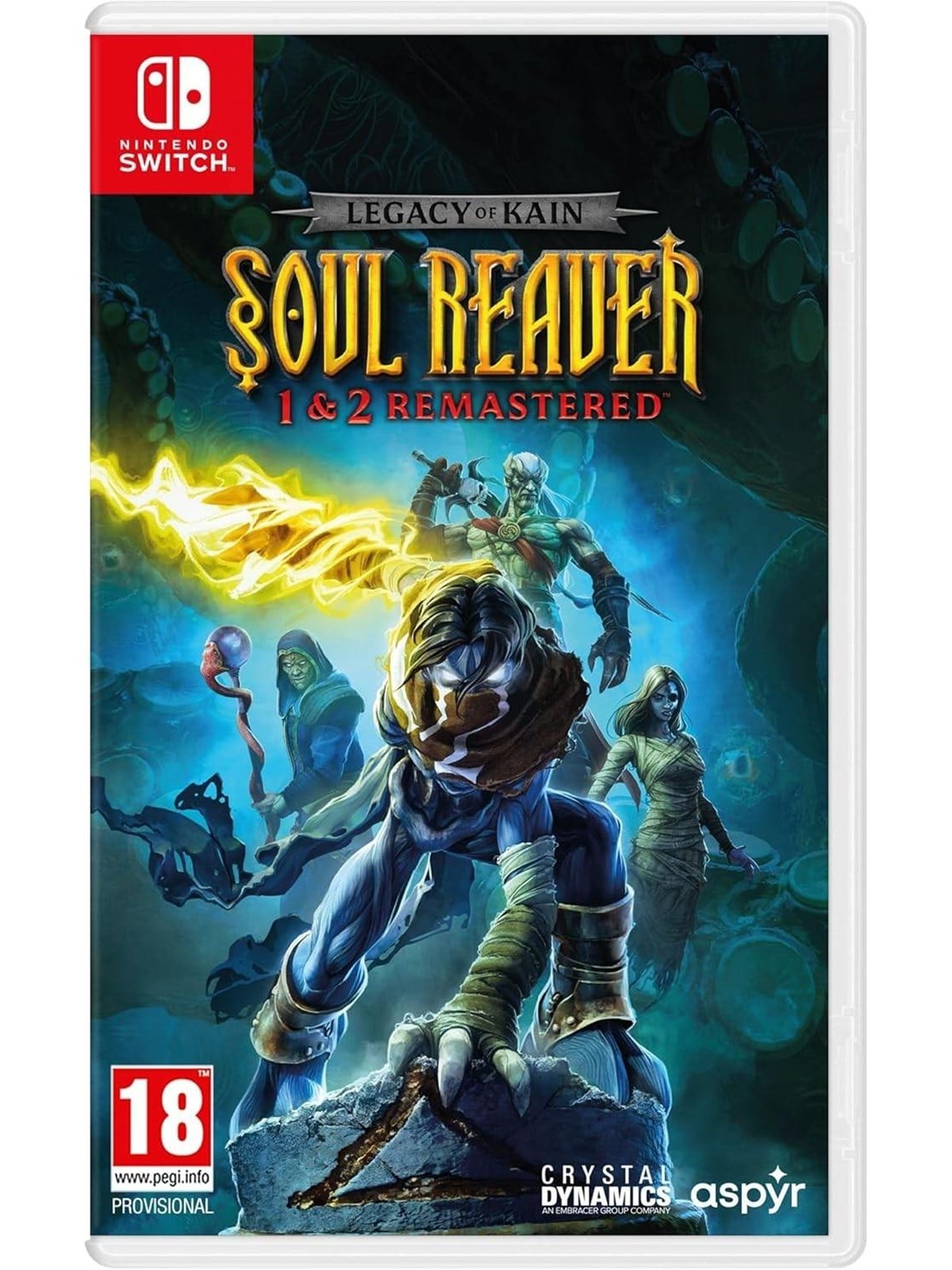 Legacy of Kain: Soul Reaver 1 & 2 Remastered - Nintendo Switch - Action/Abenteuer - PEGI 18