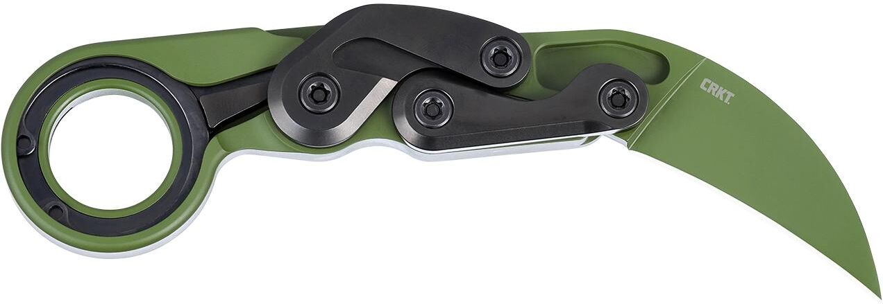 Taschenmesser "CRKT Provoke Multicam", grün (hellgrün), Outdoormesser, Taschenmesser hellgrün Einheitsgröße