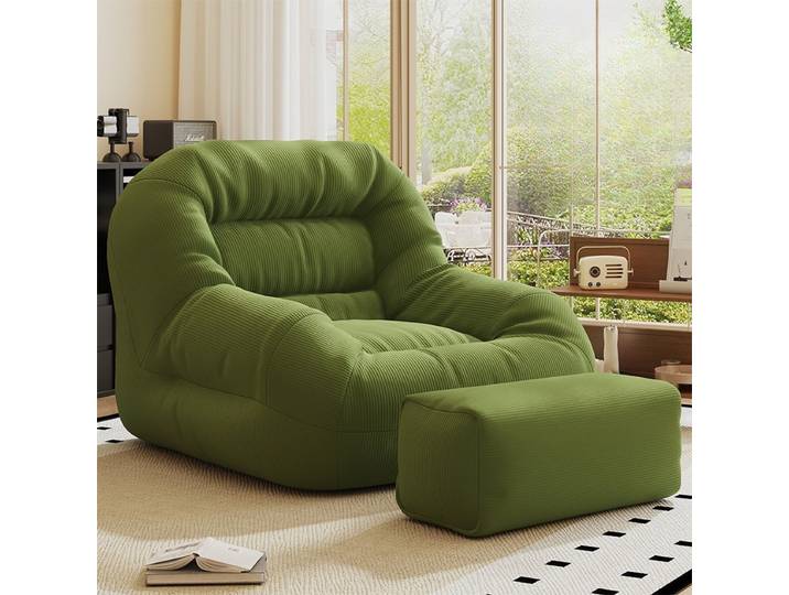 Fauteuils paresseux portables et confortables, petits canapés relaxants pour balcon et salon, fauteuils individuels pouvant servir de lit ou de chaise longue