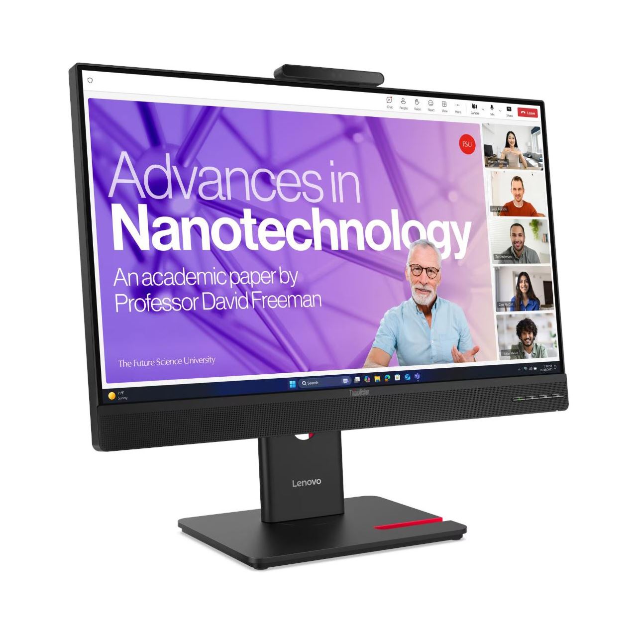 23,8" (60,47cm) Lenovo ThinkVision T24-4v schwarz 1920x1080 1x DisplayPort 1.2 / 1xHDMI 1.4 / 1xVGA
