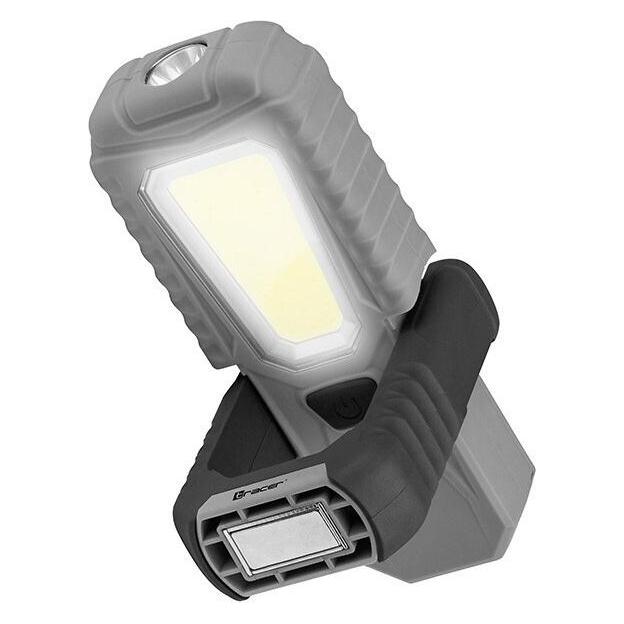 Tracer BASE LED 3+1W workshop flashlight (TRAOSW47010)