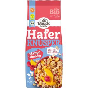 Bauckhof Müsli Hafer Knusper Mango Himbeer, glutenfrei, BIO, 285 g
