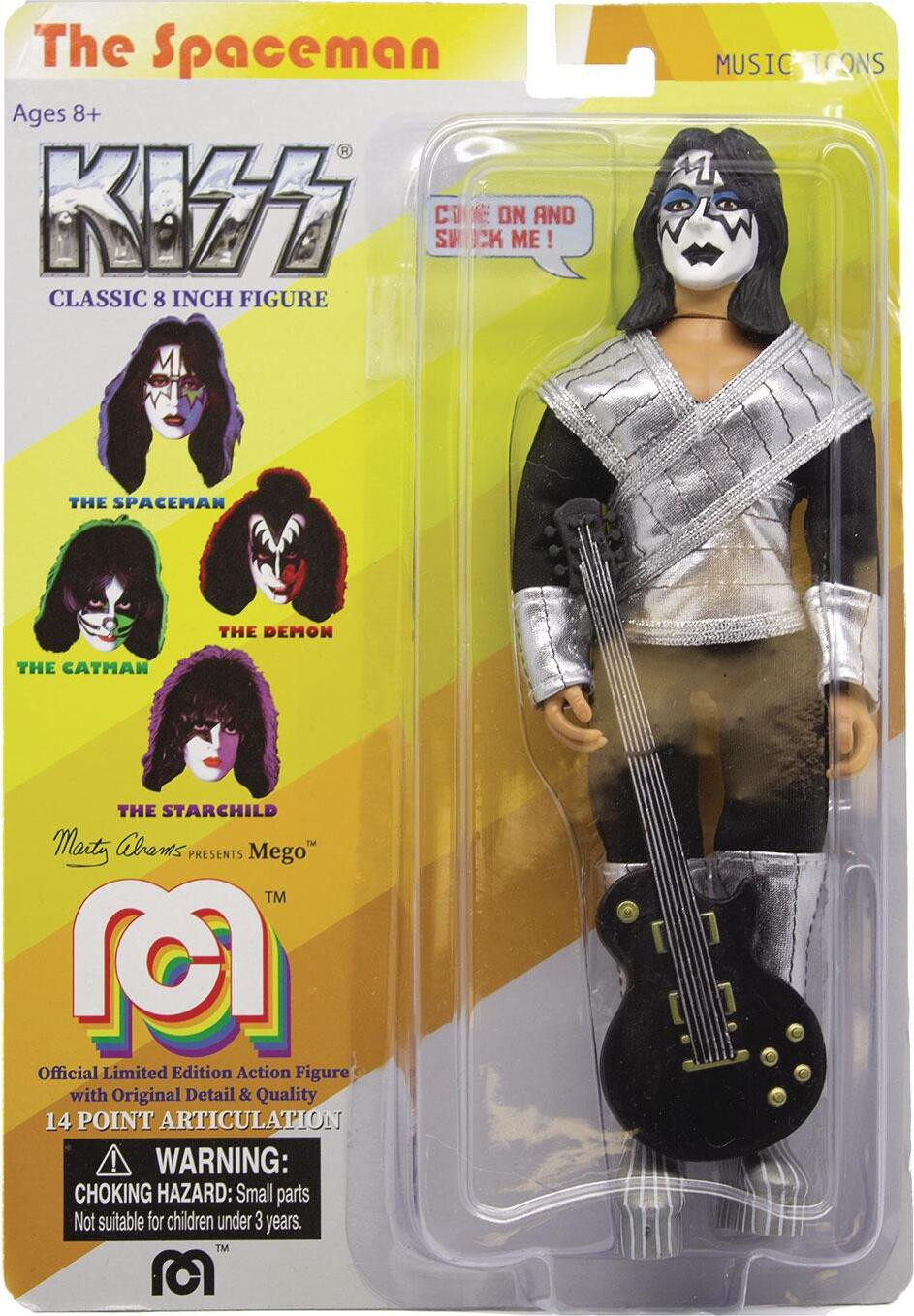 Mego Kiss Actiefiguur Love Gun Spaceman, 20 cm
