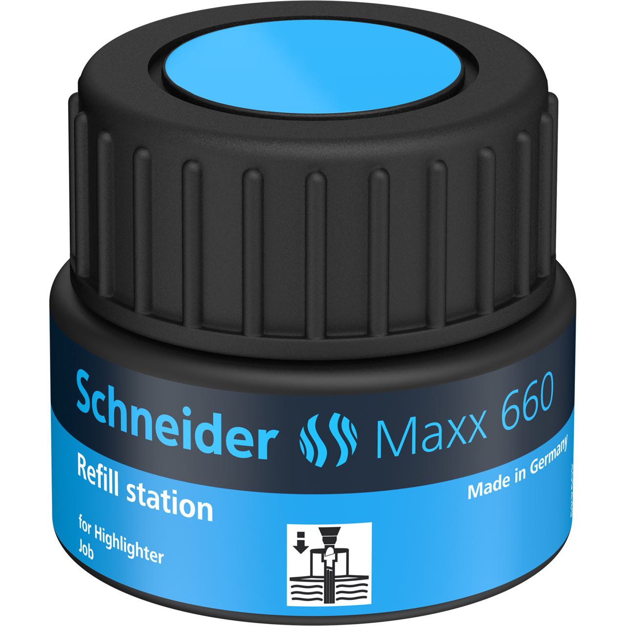 Schneider Nachfülltinte Maxx 660 blau