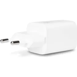Dicota 2-port GaN Wall Charger (65W) EU (65 W, 2 Ports), USB Ladegerät, Weiss