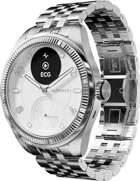 Withings Scanwatch Nova Brillant 39 mm - Titanium Silver