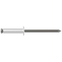 Gesipa 1433744 Spezial-Blindniete Stahl Aluminium 250 St.