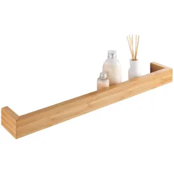 Wenko, Duschablage, Wandablage Bambusa 60 cm (5 x 60 x 9 cm)