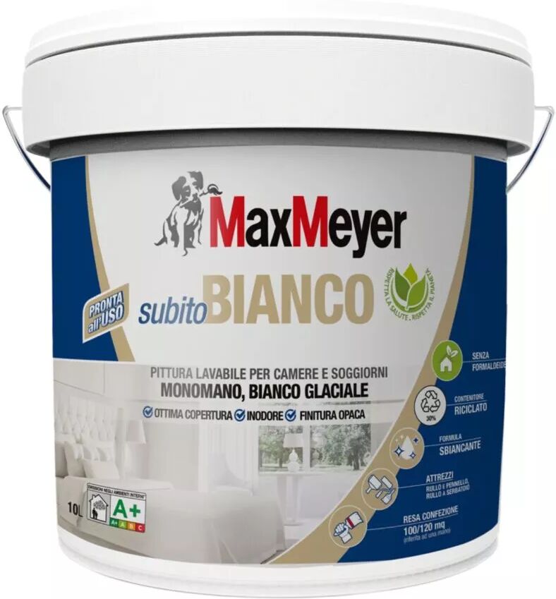 Max Meyer PITTURA SUBITO BIANCO A+ 10LT