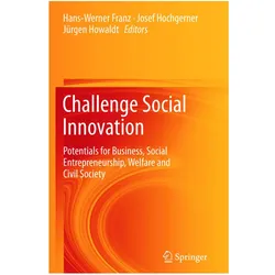 Challenge Social Innovation, Fachbücher von Hans-Werner Franz, Jürgen, Josef, Howaldt, Hochgerner