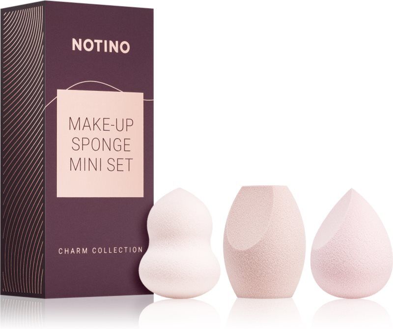 Notino Charm Collection Mini make-up sponge set ensemble de mini éponges à maquillage à doigts