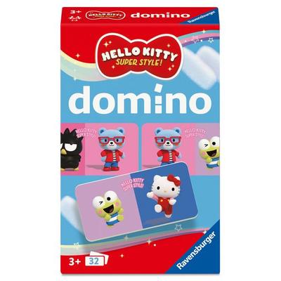 Domino Hello Kitty - Reisespiel ab 3 Jahre