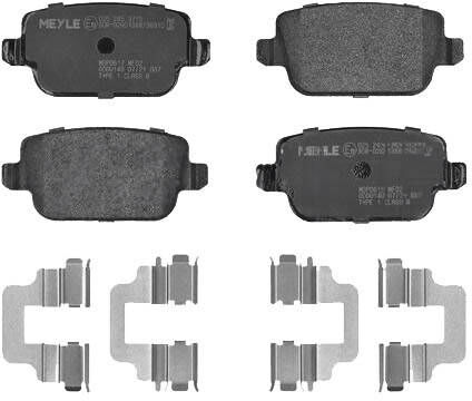 MEYLE 025 245 3715 Bremsbeläge