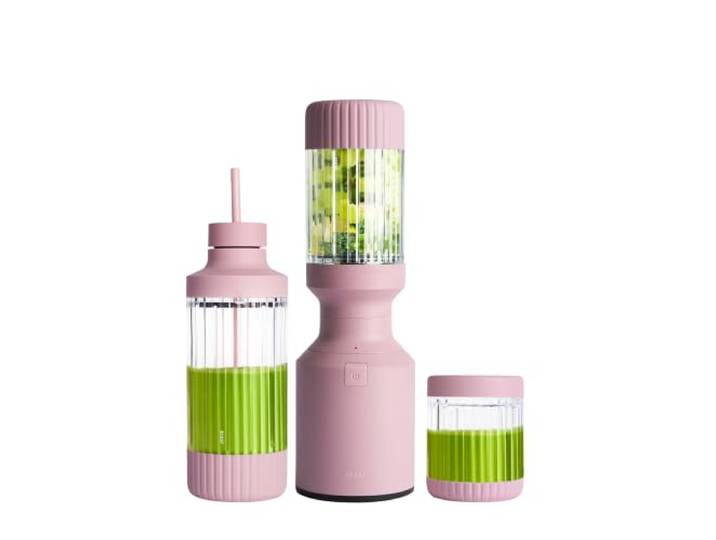 Beast Mighty 850 Plus - Kraftvoller Mixer, Smoothie Maker - Lilac Deko-Stück, Standmixer: bruchsicheres Tritan, Stahlgetriebe – zerkleinert Eis. 3 Becher, Suppen & Saucen, 60-Sek-Programm.