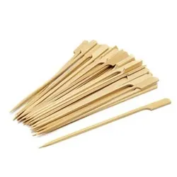 Ekoe Plastic Free Solutions Ekoe Bambus-Flaggenstäbe 9 cm 100 Stk