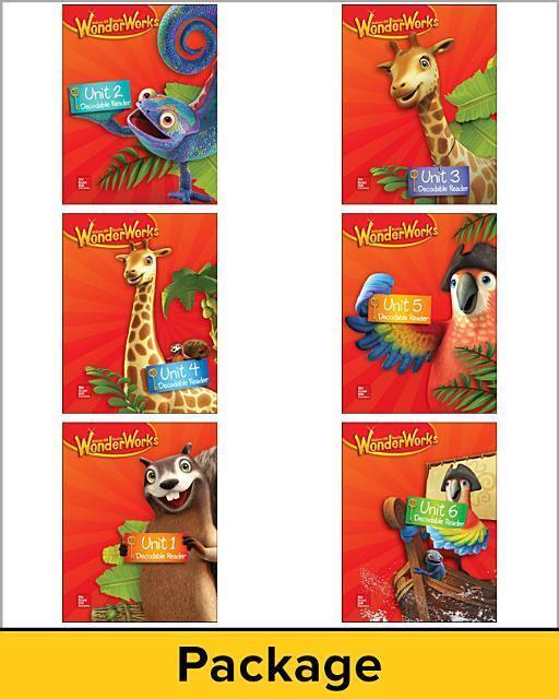 Reading Wonderworks Decodable Reader Package 6pk Grade 1