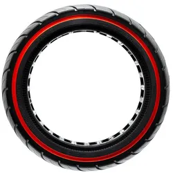 Ultraleicht Vollgummirad 8,5x2,5-6,1/B58 - rote Linie (gültig für Dualtron Mini) [Ewheel]