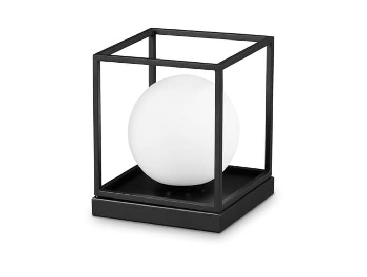 Ideal Lux LINGOTTO Globe Tischlampe Schwarz Groß