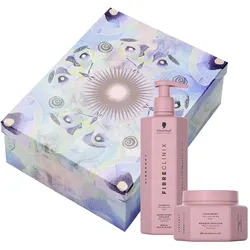 550ml Schwarzkopf Professional FIBRE CLINIX Vibrancy Geschenkbox (Shampoo 300ml + Treatment 250ml)
