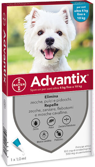 Elanco Advantix Spot-On 1 Pipetta 1ml 4-10kg