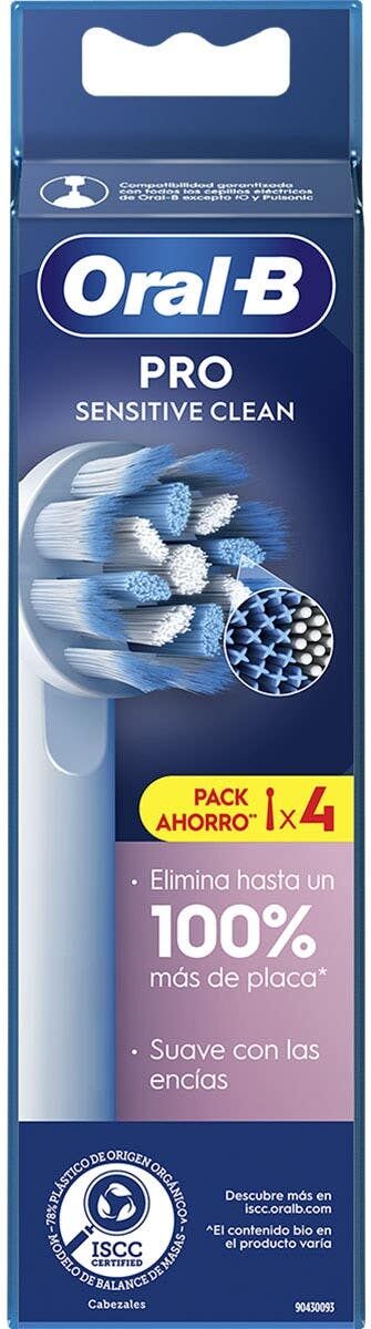 Oral-B Pro Sensitive Clean Recambio 3 uds