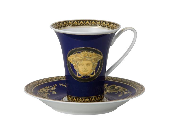 Versace Versace Medusa Blue Tasse Set