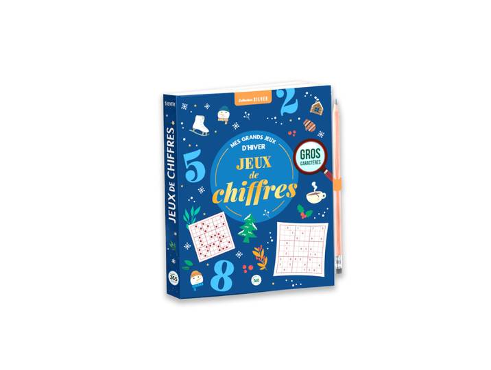 Mes grands jeux d'hiver - Jeux de chiffres (Broché)