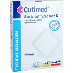 Cutimed Sorbion Sachet S Wundauflage 7,5x7,5 cm
