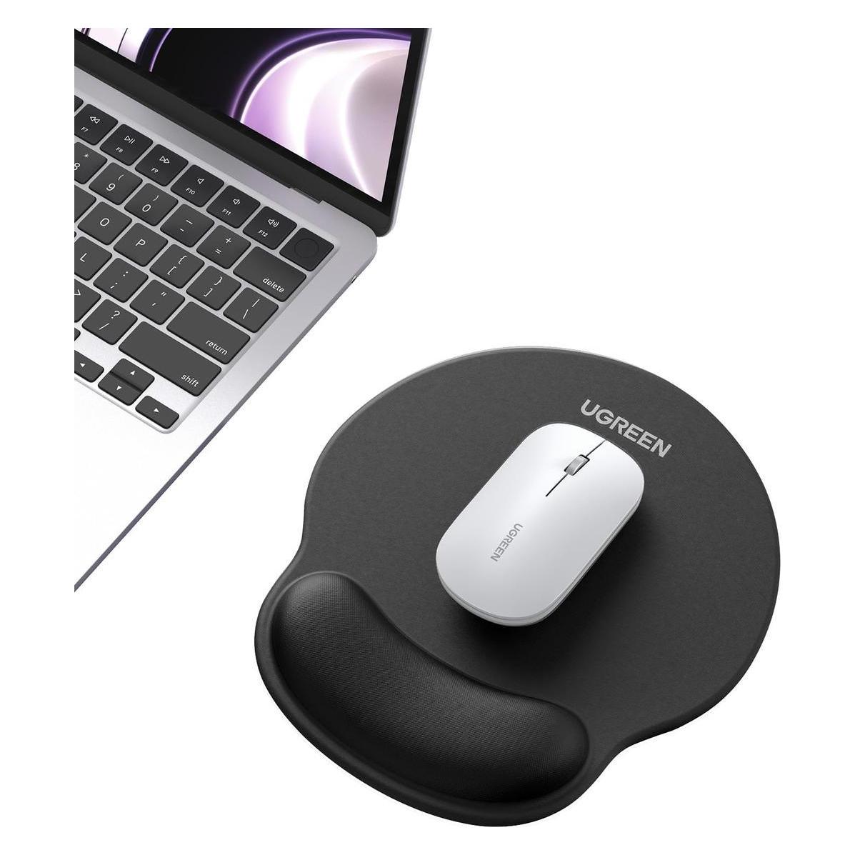 Ugreen LP668 ergonomic mouse pad (black) (25245)