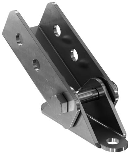 Fischer VB A4 Schienenfuß Edelstahl 563574 5St.
