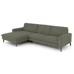 ComfortPlan Ecksofa Huelva Cord Forest