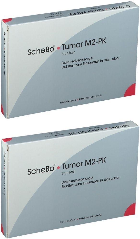 Schebo Tumor M2-Pk Darmkrebsvorsorge Test 2x 2x1 St