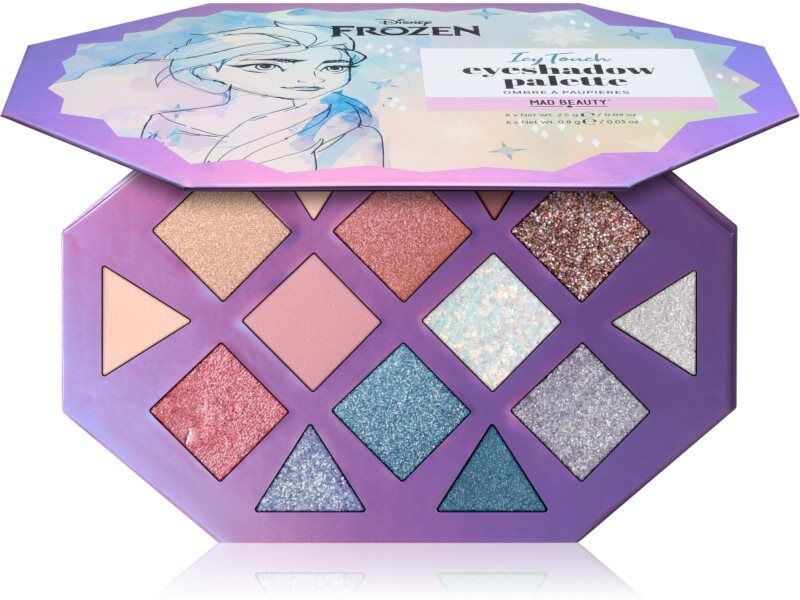 Mad Beauty Frozen Icy Touch eyeshadow palette 24.8 g