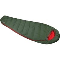 Mumienschlafsack Pak 1000 ECO dunkelgrün/rot