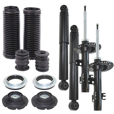 Atec 4x Stossdämpfer Gasdruck Domlager Staubschutzsatz [Hersteller-Nr. 40579676] für VW