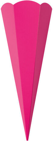 Papp-Schultüte, pink, 68 cm